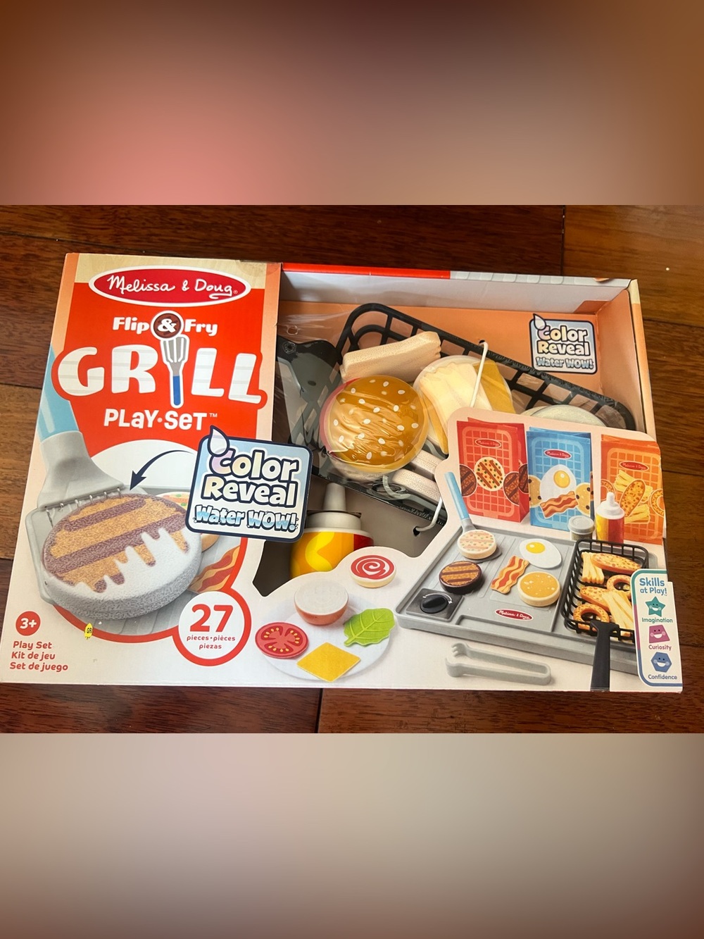 Melissa and Doug Flip and Fry Grill Playset, NWT